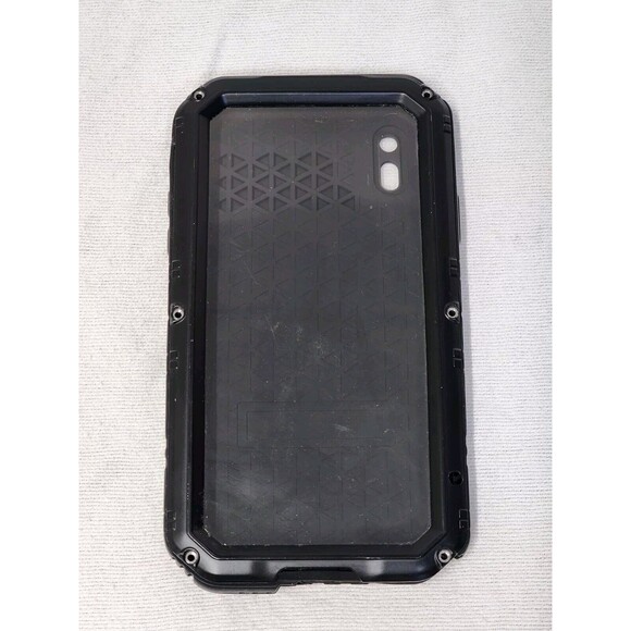Beasyjoy for iPhone XR Metal Case Military Grade Defender Shockproof Black - Picture 6 of 13